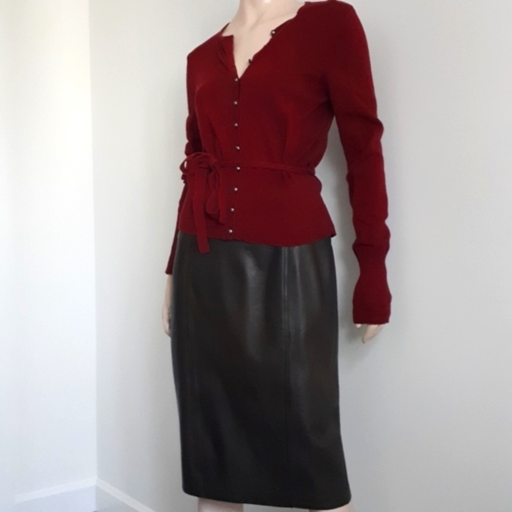 Danier | Leather Pencil Skirt